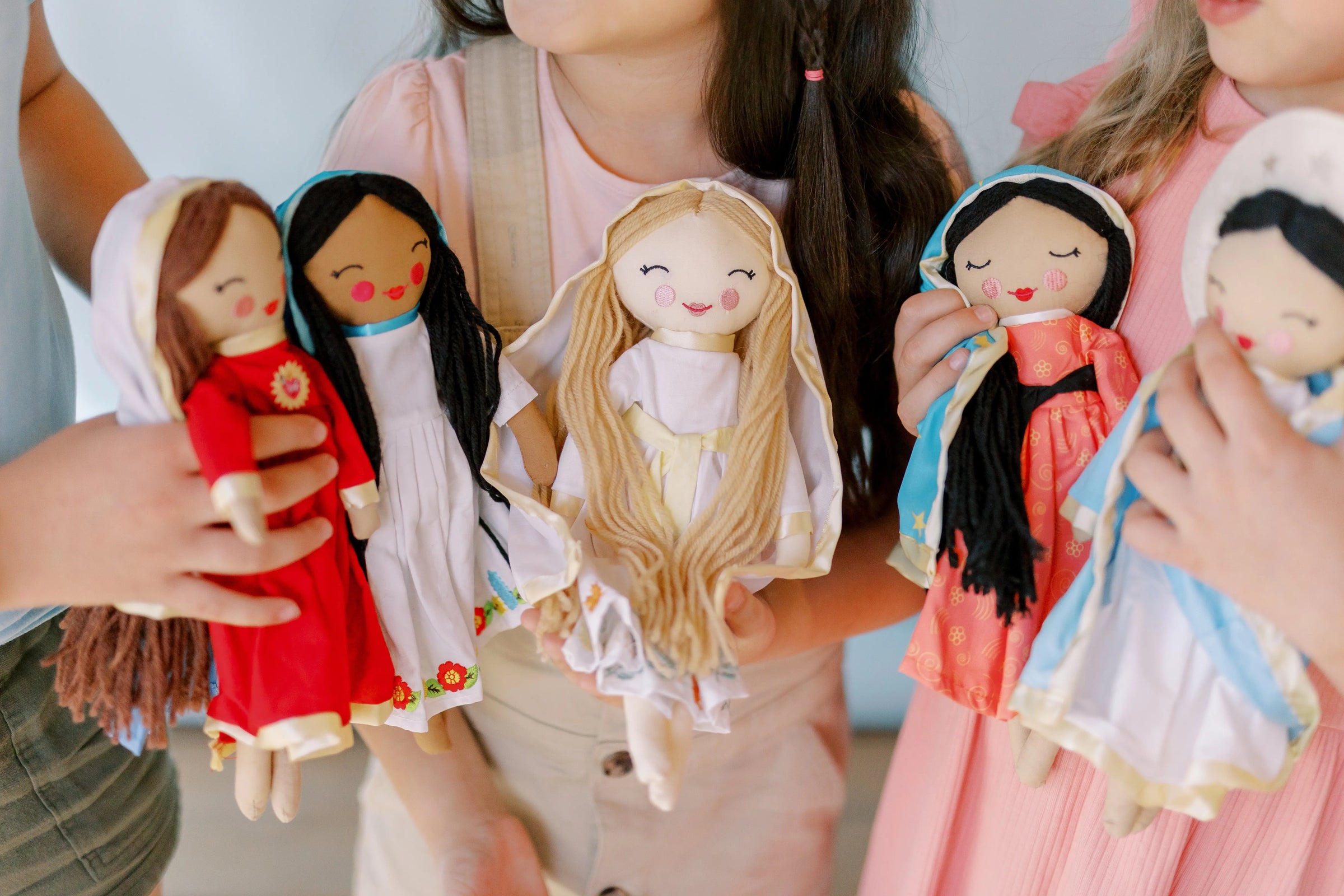 May-the-Month-of-Mary Shining Light Dolls