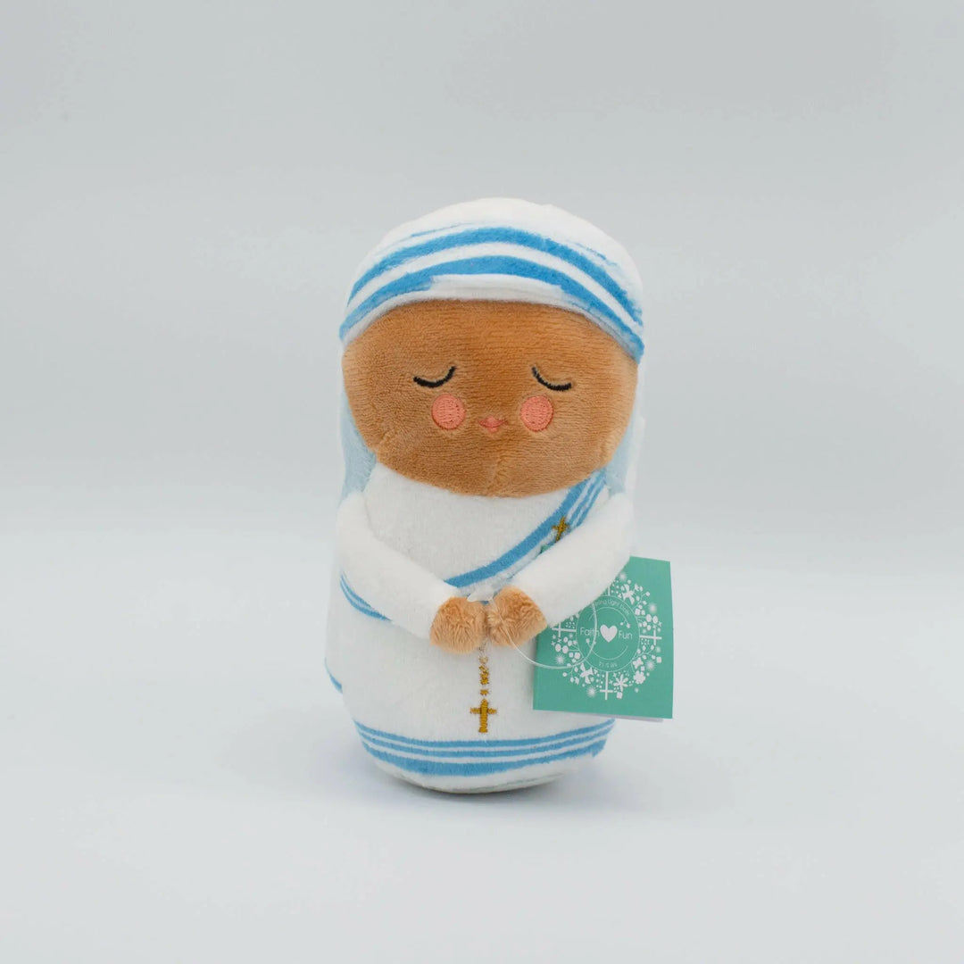 Mini St. Teresa of Calcutta Plush Doll - Shining Light Dolls