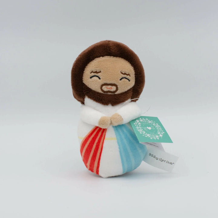 Mini Divine Mercy Jesus Plush Doll - Shining Light Dolls