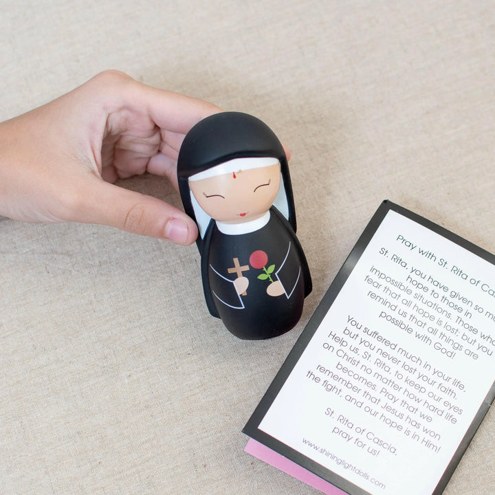 Saint Rita of Cascia Shining Light Doll - Shining Light Dolls