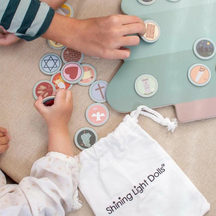 The Jesse Tree- Magnetic Tree and Book Bundle - Shining Light Dolls
