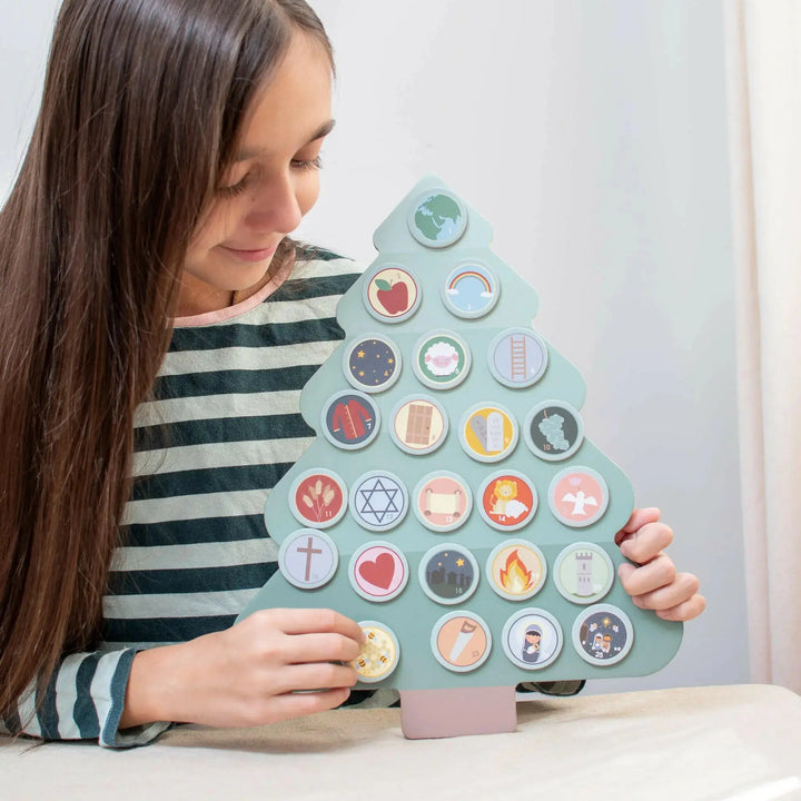 The Jesse Tree- Magnetic Tree and Book Bundle - Shining Light Dolls