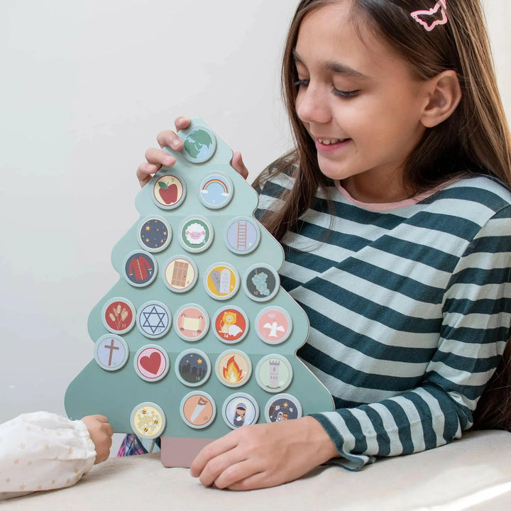 The Jesse Tree- Magnetic Tree and Book Bundle - Shining Light Dolls