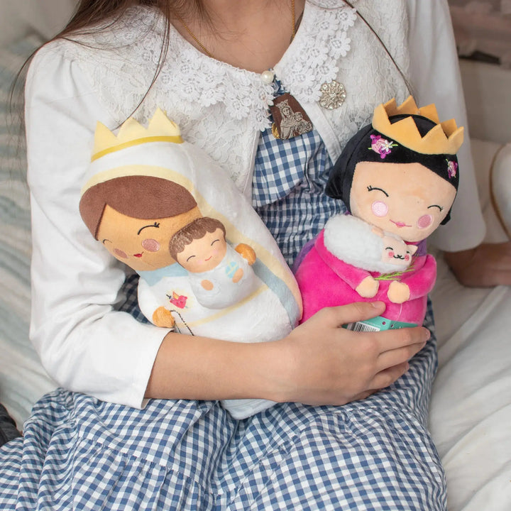 Our Lady of the Rosary - Hail Mary Audio Plush Doll - Shining Light Dolls
