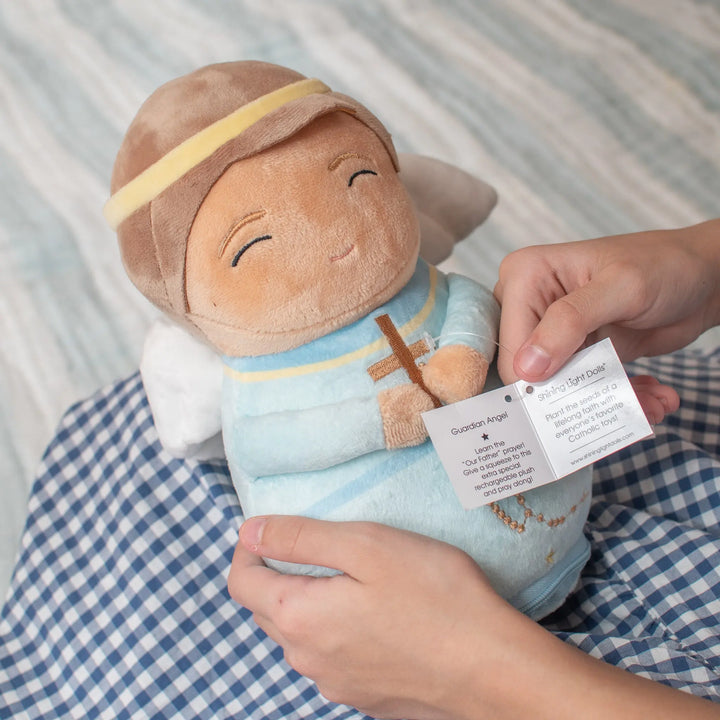 Prayer to Your Guardian Angel Audio Plush Doll - Shining Light Dolls