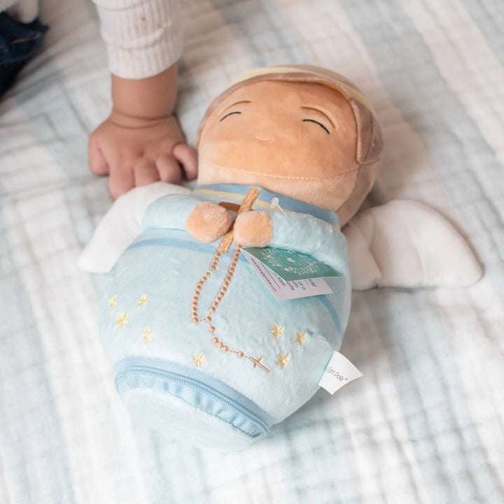 Prayer to Your Guardian Angel Audio Plush Doll - Shining Light Dolls