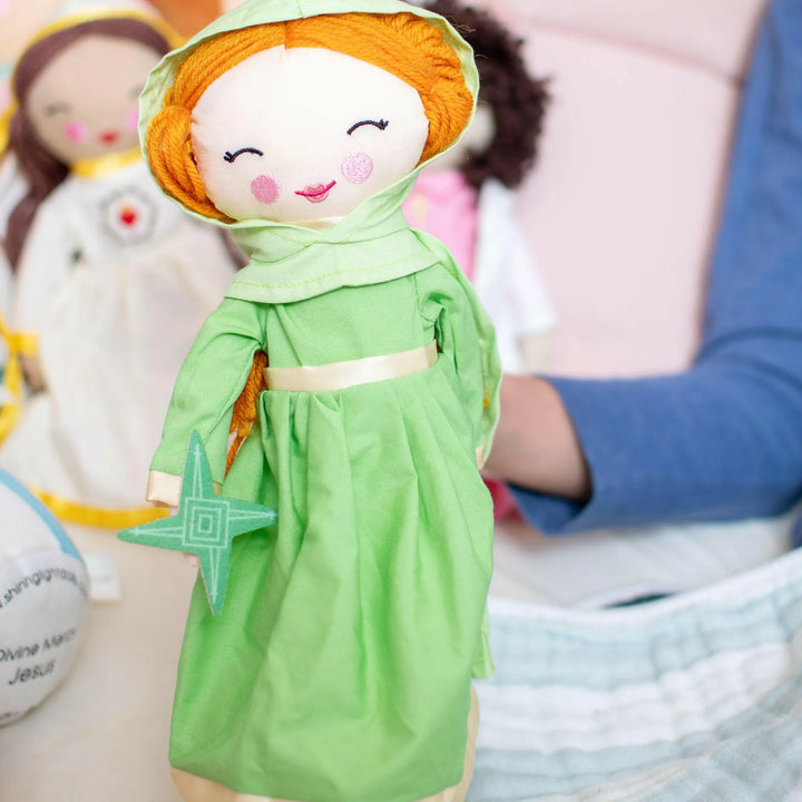 St. Brigid of Ireland Rag Doll - Shining Light Dolls