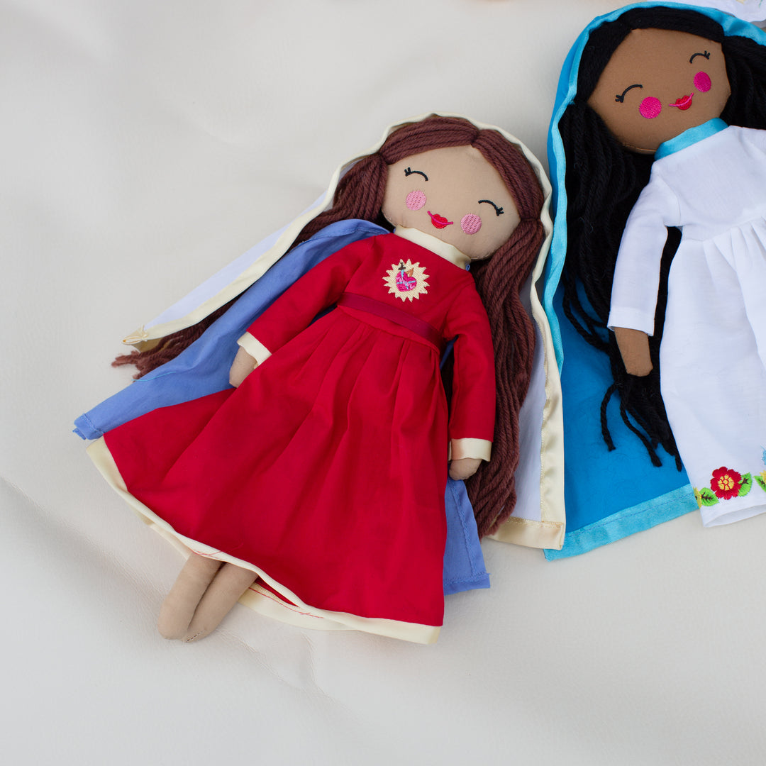 Immaculate Heart of Mary Rag Doll - Shining Light Dolls