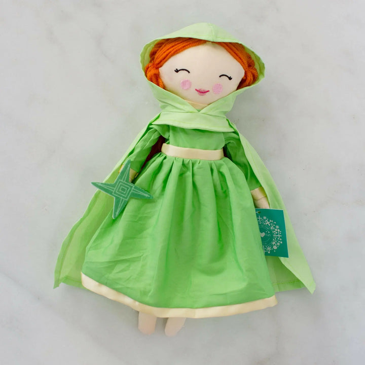 St. Brigid of Ireland Rag Doll - Shining Light Dolls