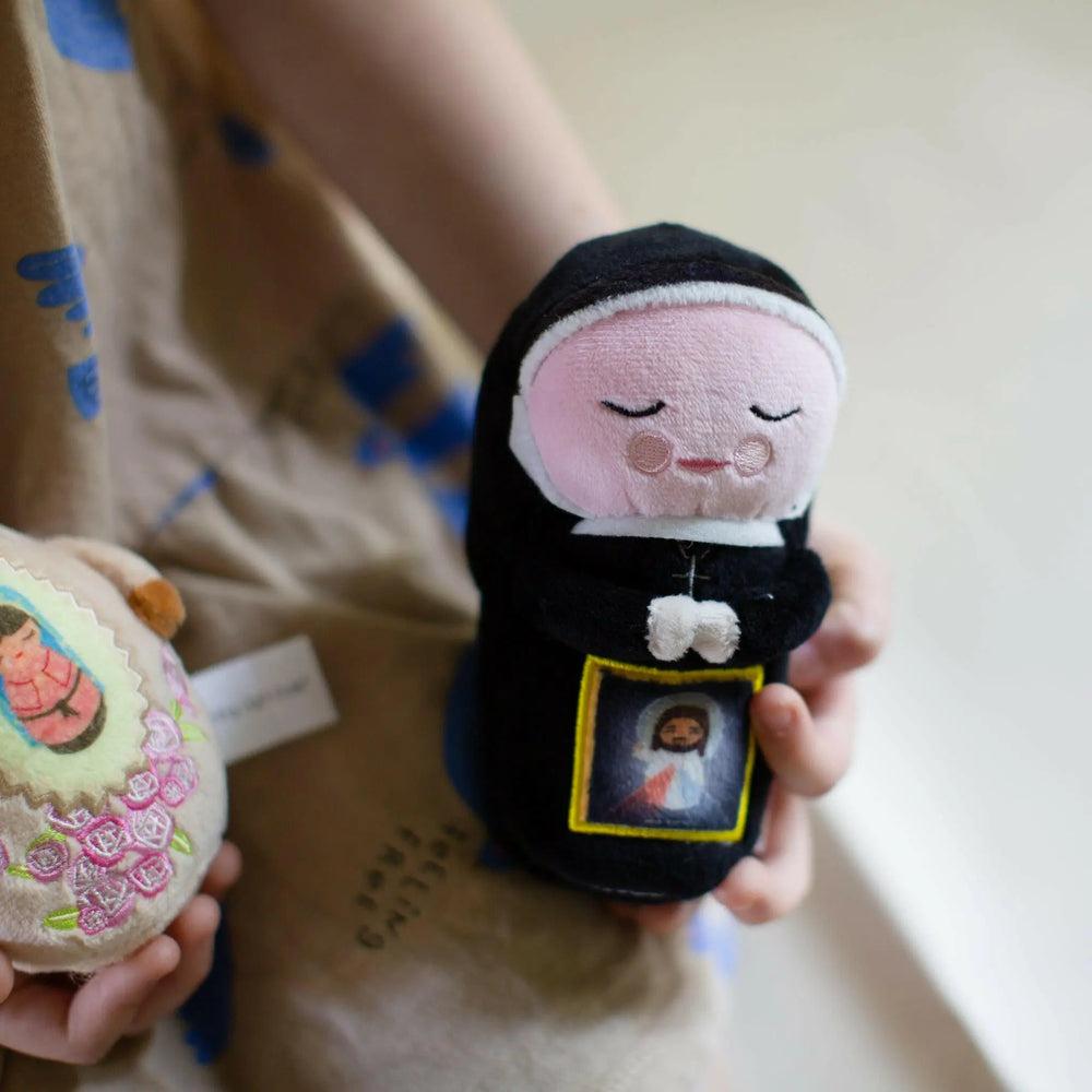Mini St. Faustina Plush Doll - Shining Light Dolls