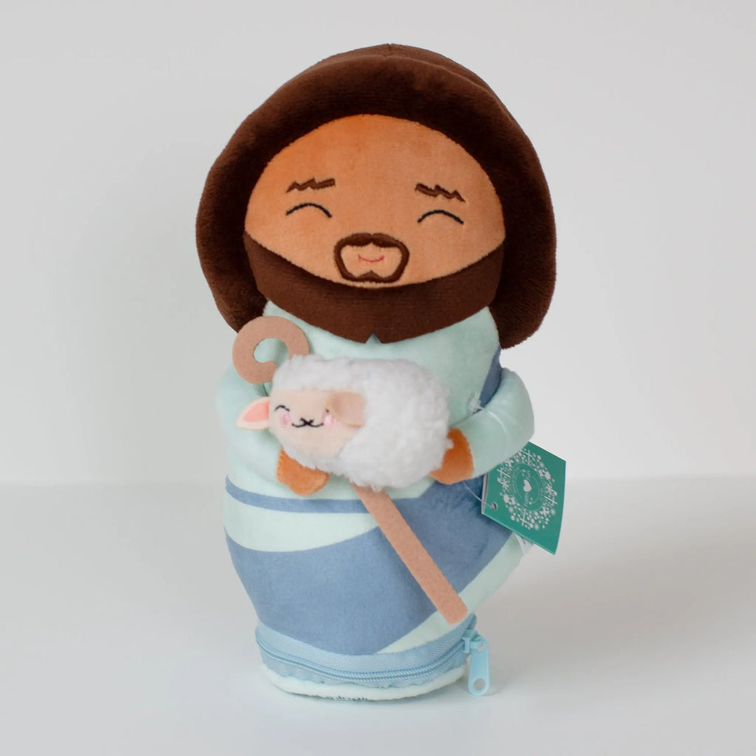 Jesus the Good Shepard - Our Father Audio Plush Doll - Shining Light Dolls