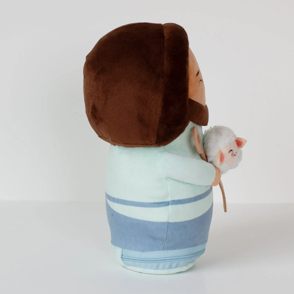 Jesus the Good Shepard - Our Father Audio Plush Doll - Shining Light Dolls