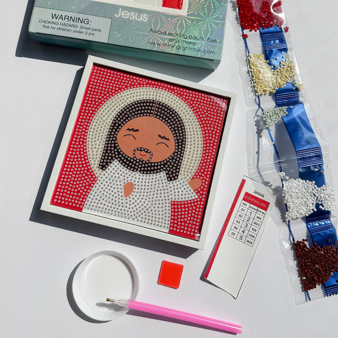 Gem Art Craft Kit Jesus Shining Light Dolls