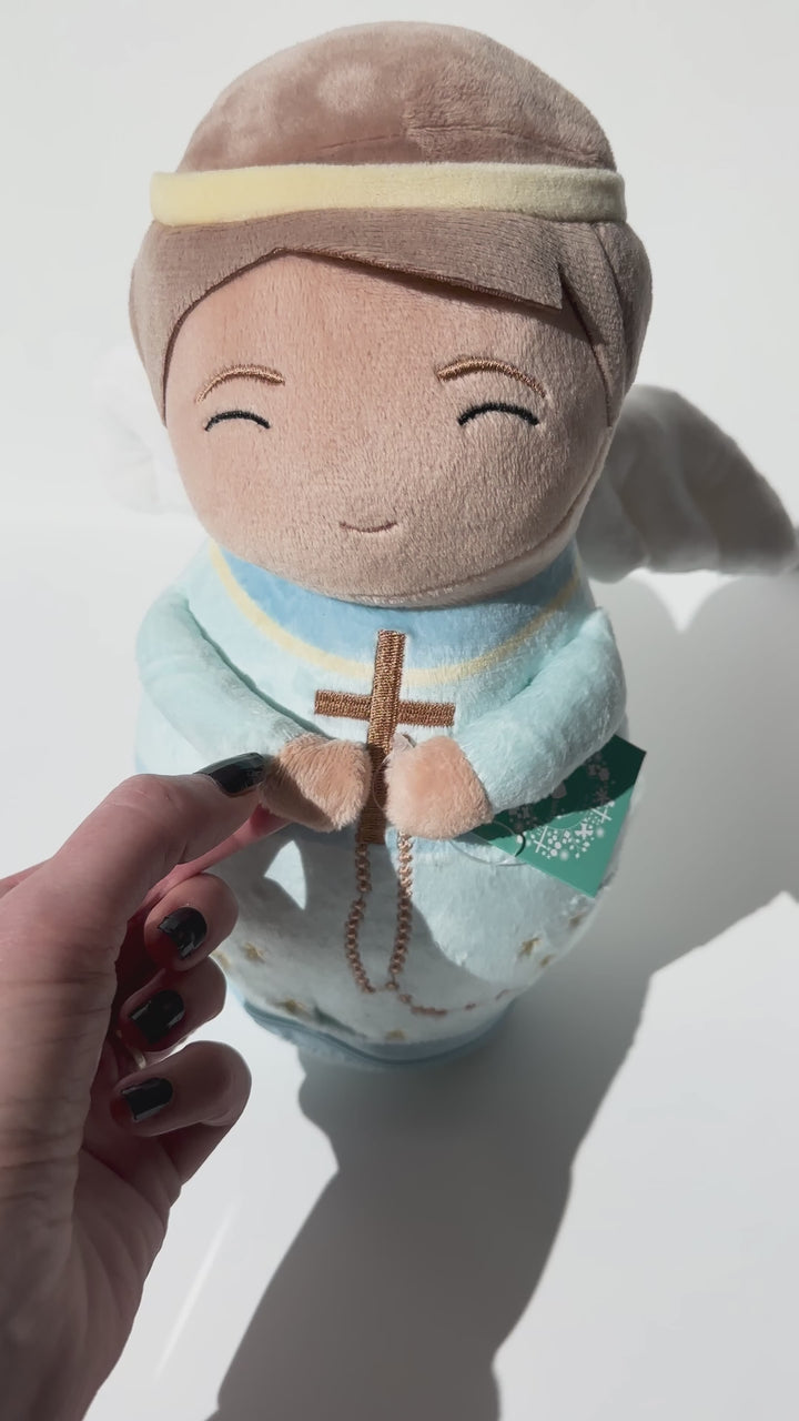 Prayer to Your Guardian Angel Audio Plush Doll