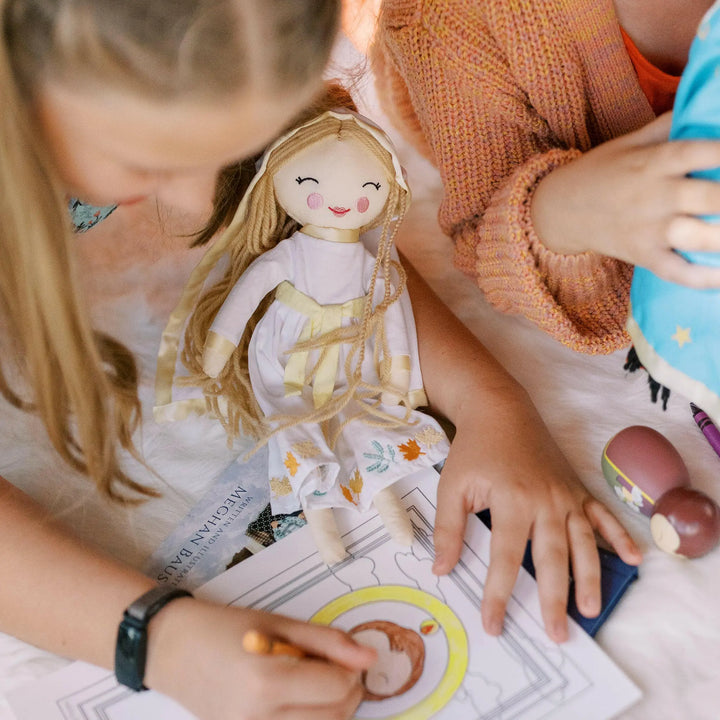 Our Lady of Good Help Rag Doll (Our Lady of Champion, Wisconsin) - Shining Light Dolls