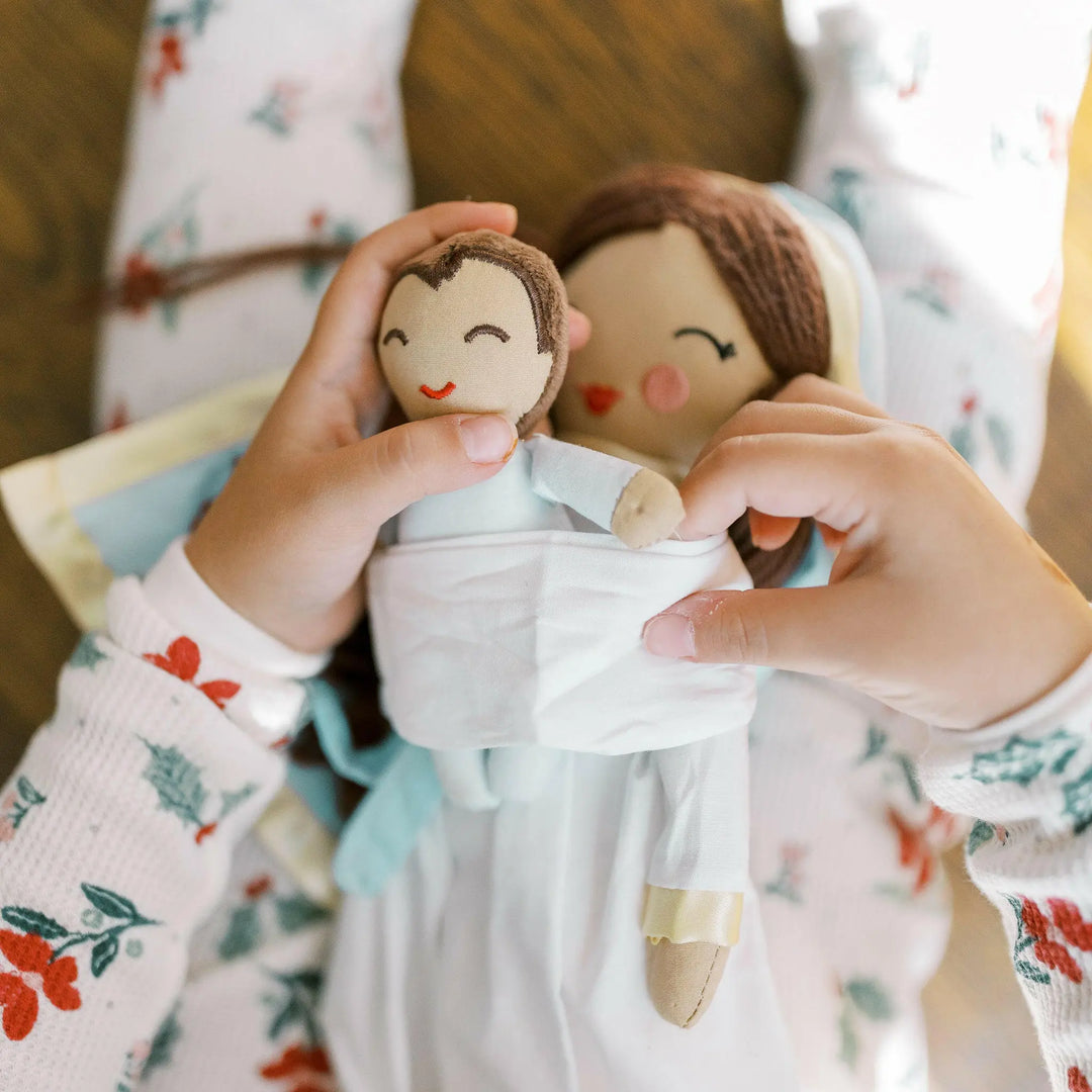 Nativity Holy Family Rag Doll Set - Shining Light Dolls