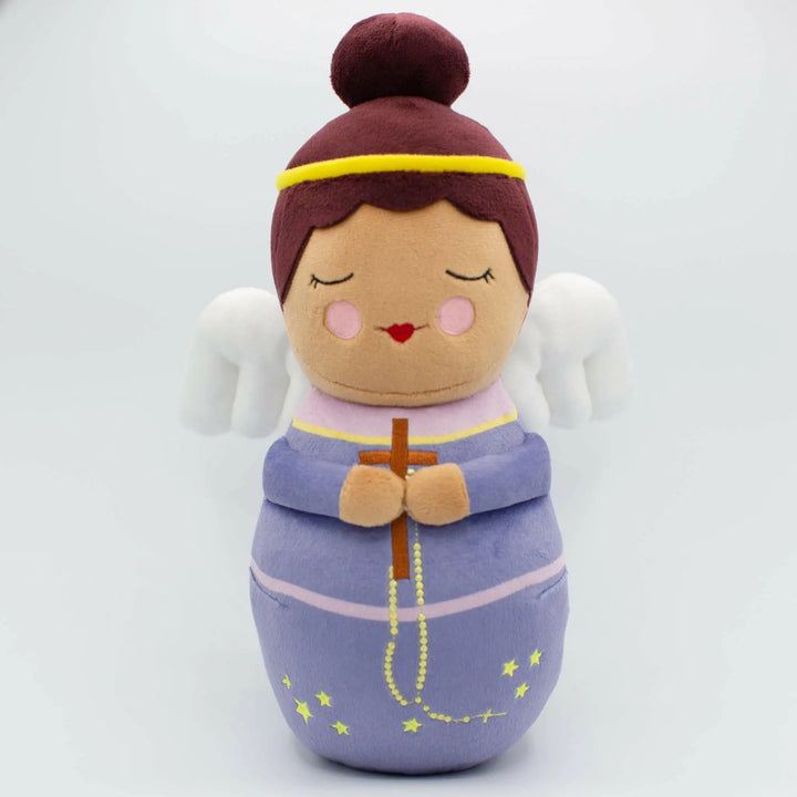 Purple Guardian Angel Plush Doll - Shining Light Dolls