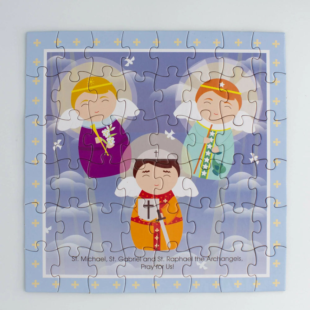 The Three Archangels Mini Puzzle - Shining Light Dolls