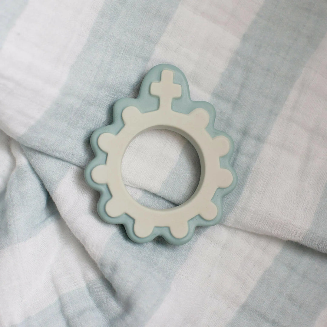 Baby's First Rosary Natural Rubber Teether - Shining Light Dolls