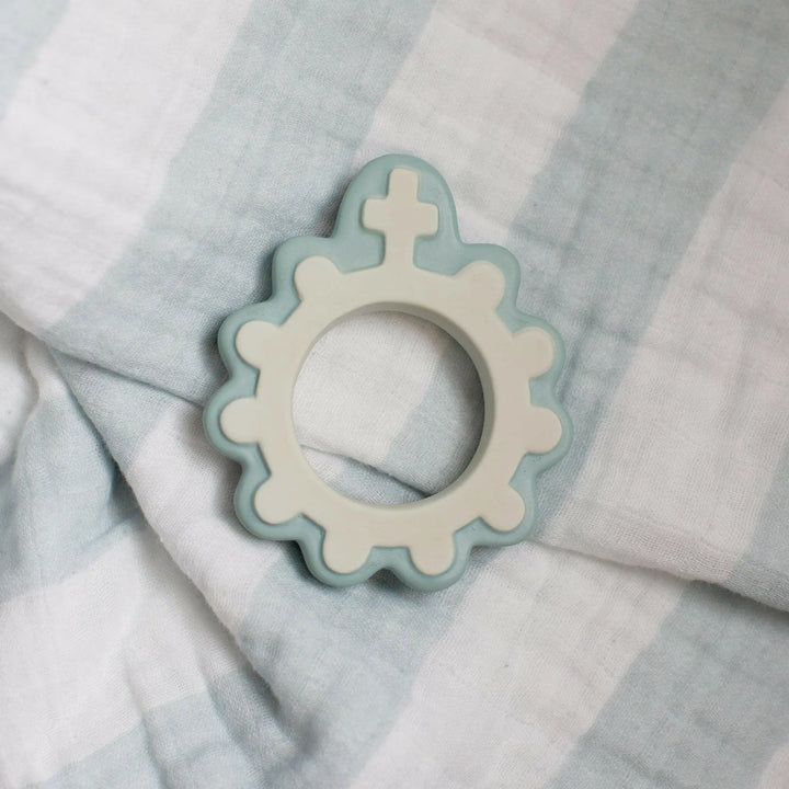 Baby's First Rosary Natural Rubber Teether - Shining Light Dolls