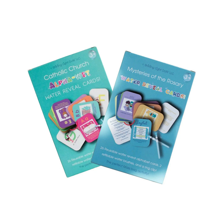 Water Reveal Cards Set of Two - Shining Light Dolls