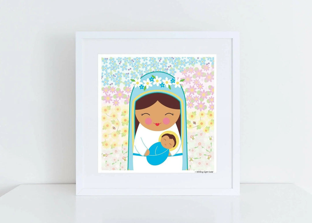 Blessed Mother, flower of flowers - Digital Download - Shining Light Dolls