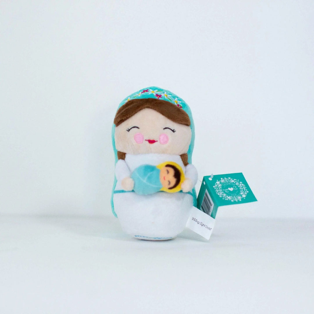 Mini Mother Mary Plush Doll - Shining Light Dolls