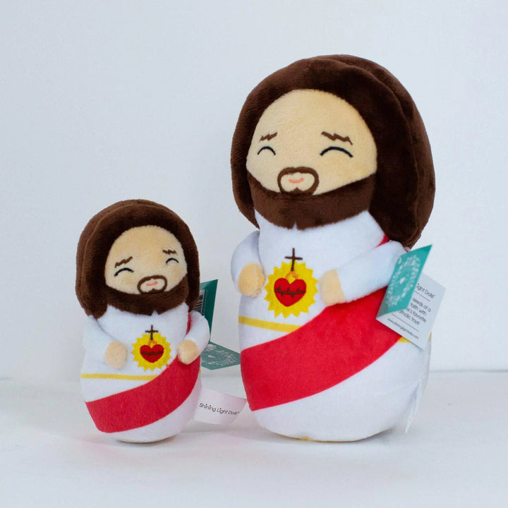 Mini Sacred Heart Jesus Plush Doll - Shining Light Dolls
