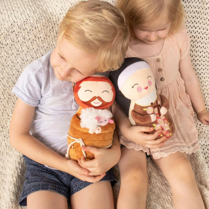 St. Francis of Assisi Plush Doll - Shining Light Dolls