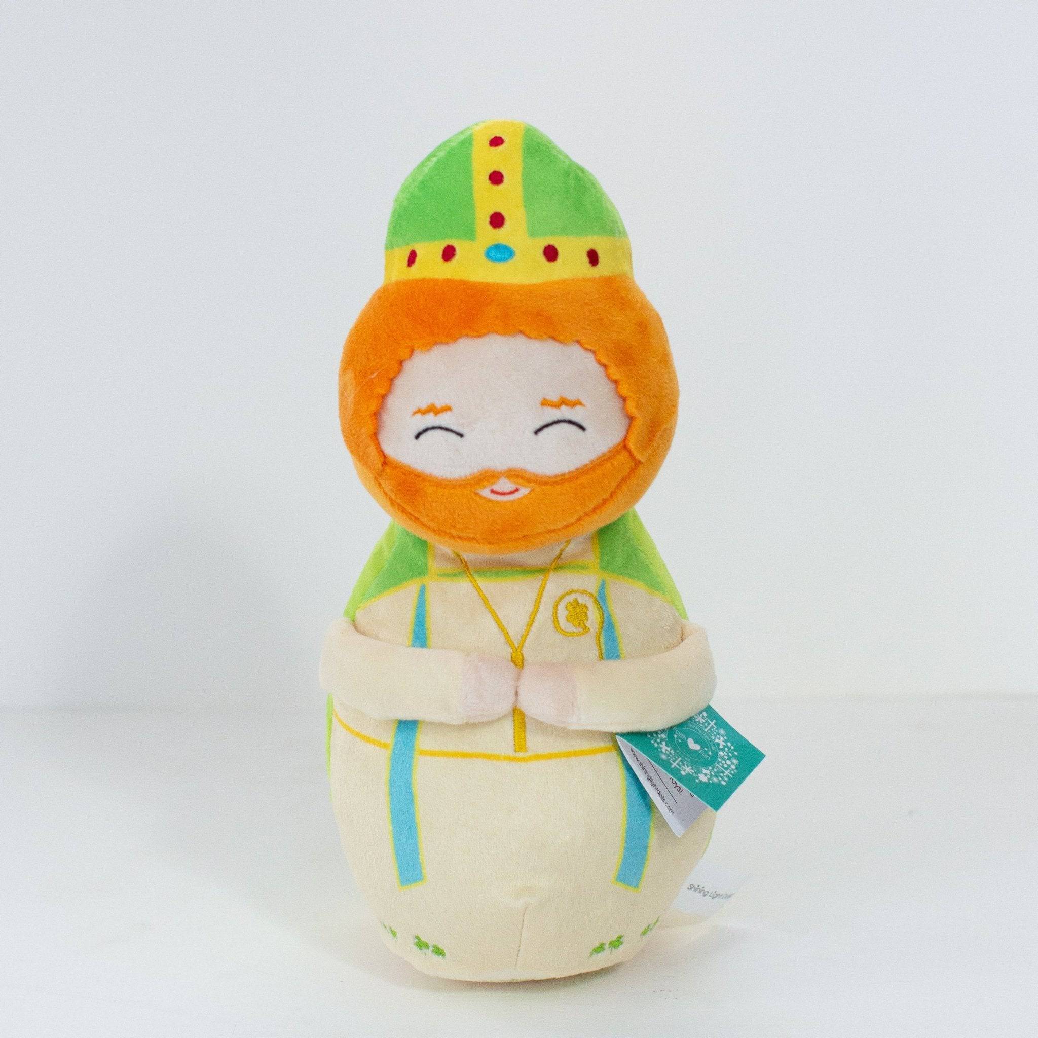 St. Patrick Plush Doll – Shining Light Dolls