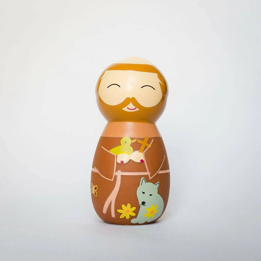Saint Francis of Assisi Shining Light Doll Dolls shininglightdolls