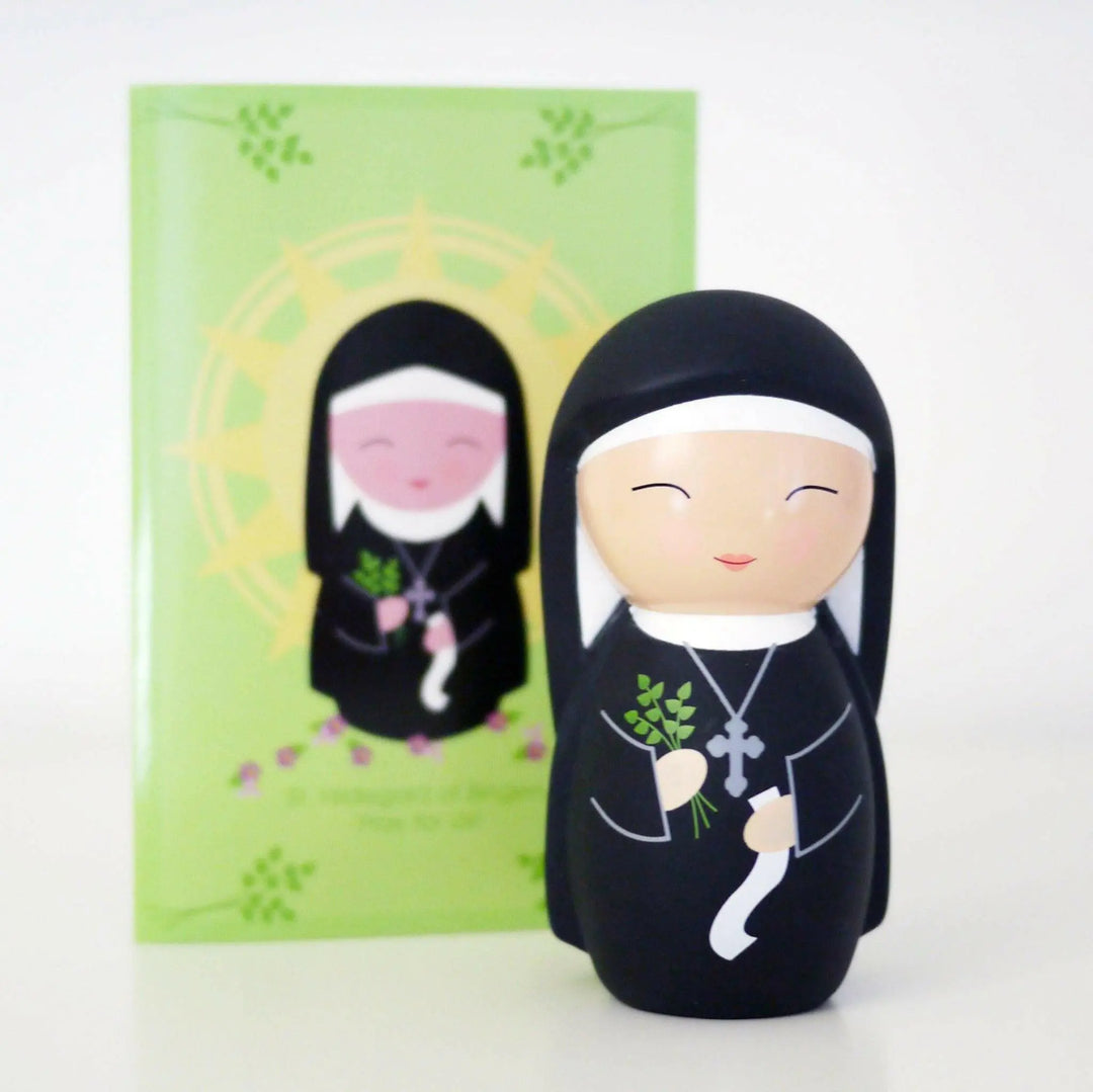 Saint Hildegard of Bingen Shining Light Doll Dolls shininglightdolls