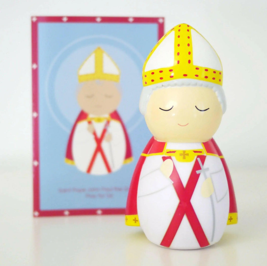 Saint Pope John Paul II "the Great" Shining Light Doll Dolls shininglightdolls
