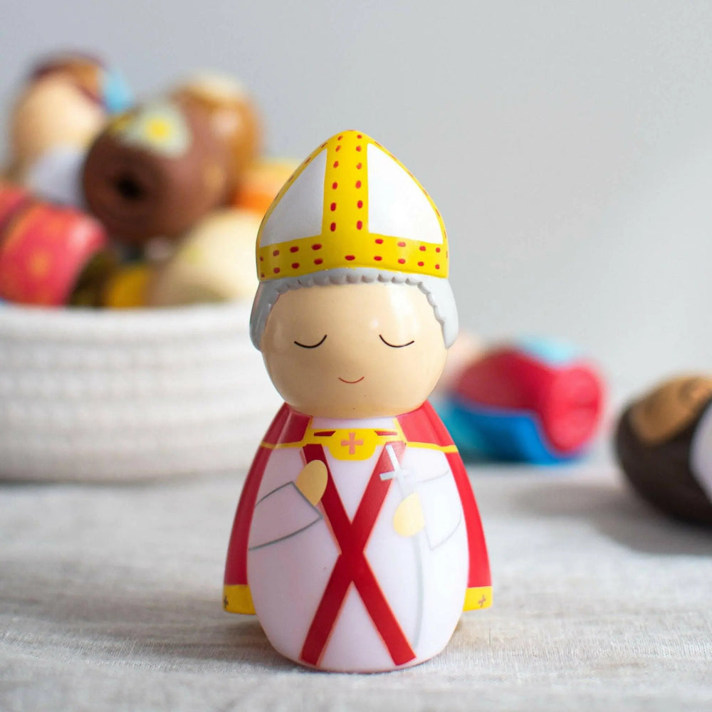 Saint Pope John Paul II "the Great" Shining Light Doll Dolls shininglightdolls