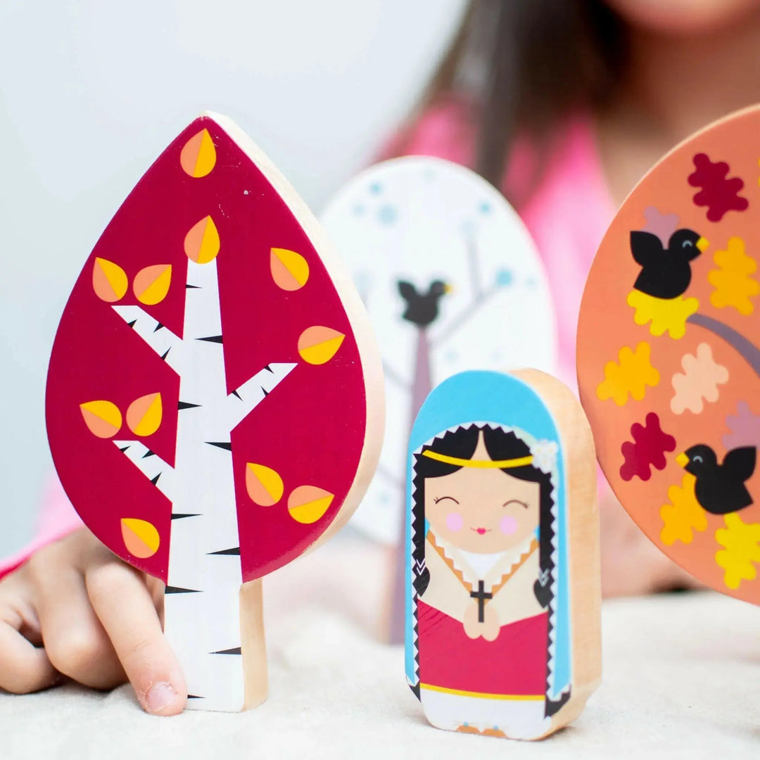 Honoring-the-Lily-of-the-Mohawks-The-Inspiring-Story-of-St.-Kateri-Tekakwitha Shining Light Dolls