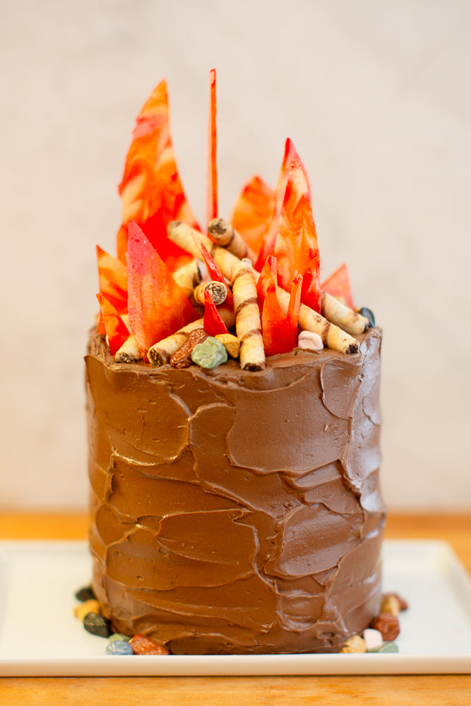 Celebrate the Feast of St. John the Baptist with a Bonfire Cake