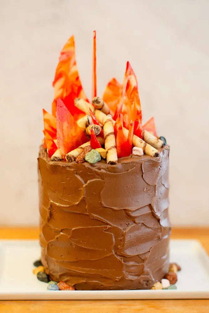 Celebrate-the-Feast-of-St.-John-the-Baptist-with-a-Bonfire-Cake Shining Light Dolls
