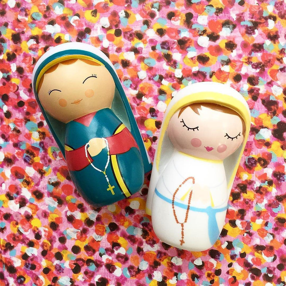 Our Lady of Lourdes and Trusting in God | Shining Light Dolls