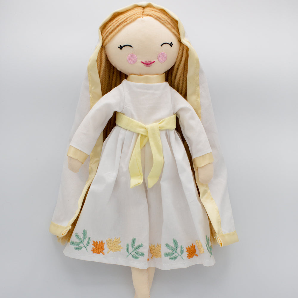 Our Lady of Good Help Rag Doll (Our Lady of Champion, Wisconsin) - Shining Light Dolls
