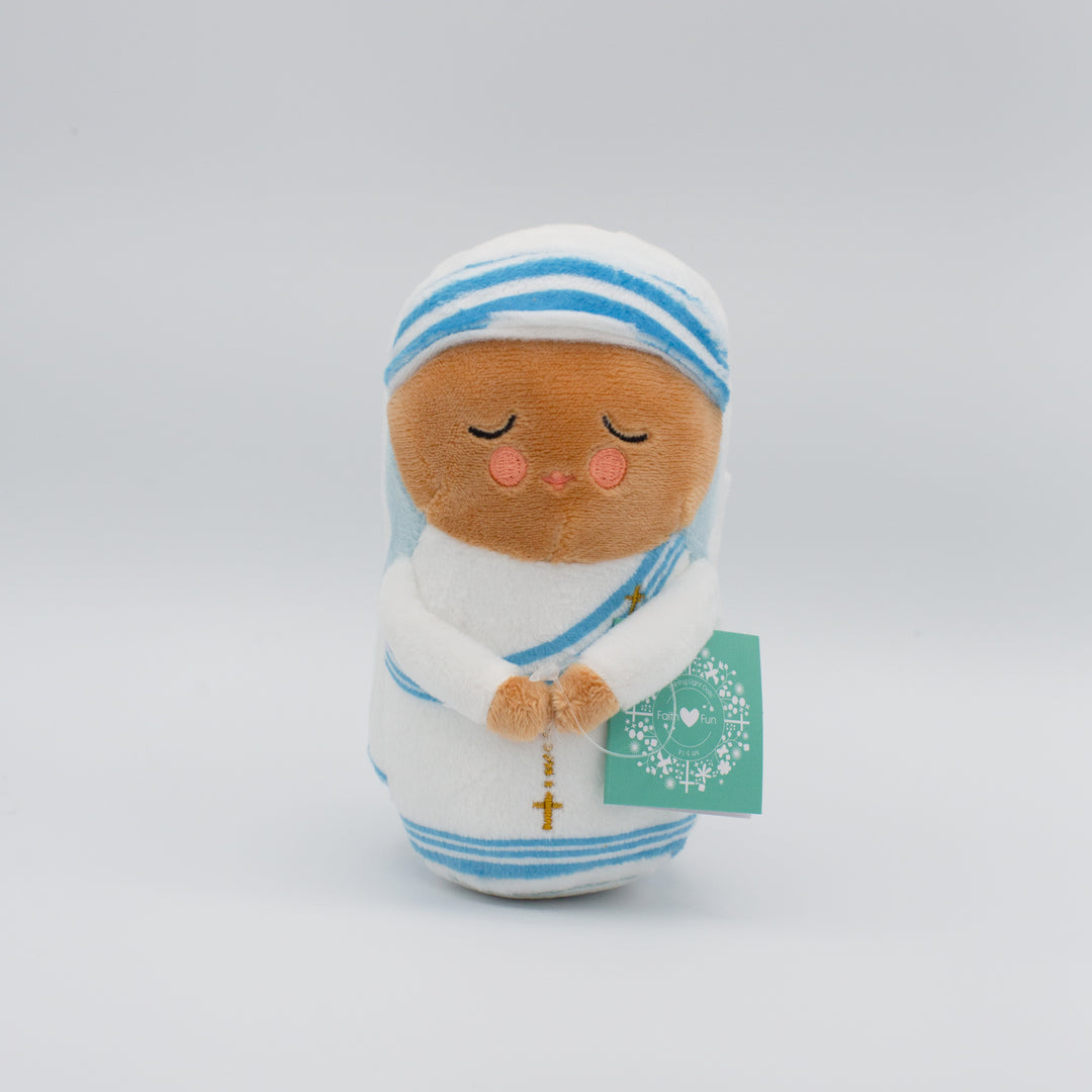 Mini St. Teresa of Calcutta Plush Doll - Shining Light Dolls