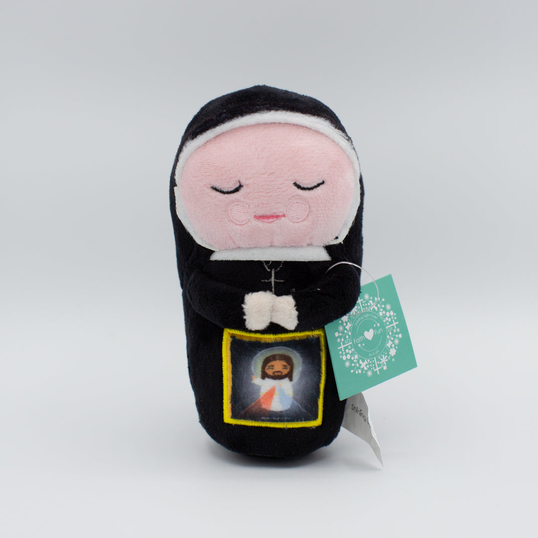 Mini St. Faustina Plush Doll - Shining Light Dolls