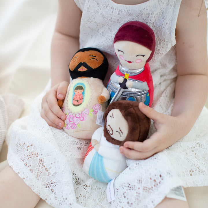 Mini Divine Mercy Jesus Plush Doll - Shining Light Dolls