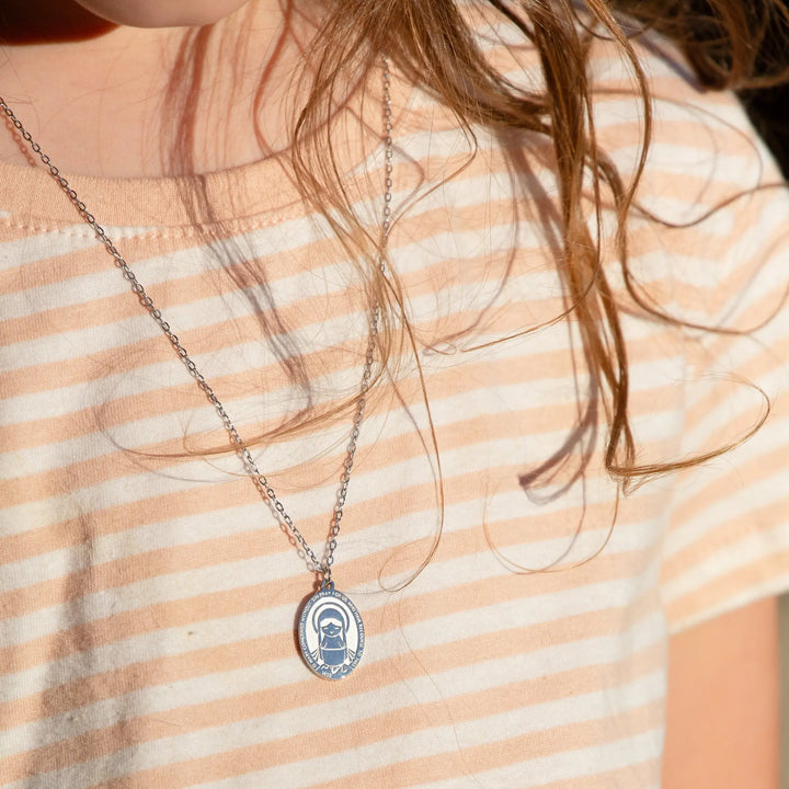 Miraculous Medal - 316 Stainless Steel Shining Light Dolls