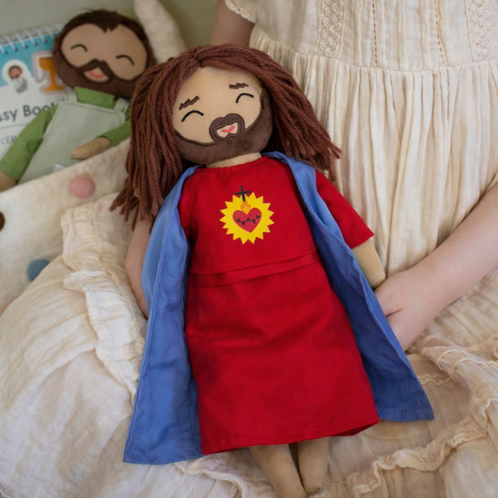 Sacred Heart Jesus Rag Doll - Starts shipping March 27