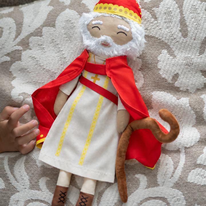 St. Nicholas Rag Doll 12"
