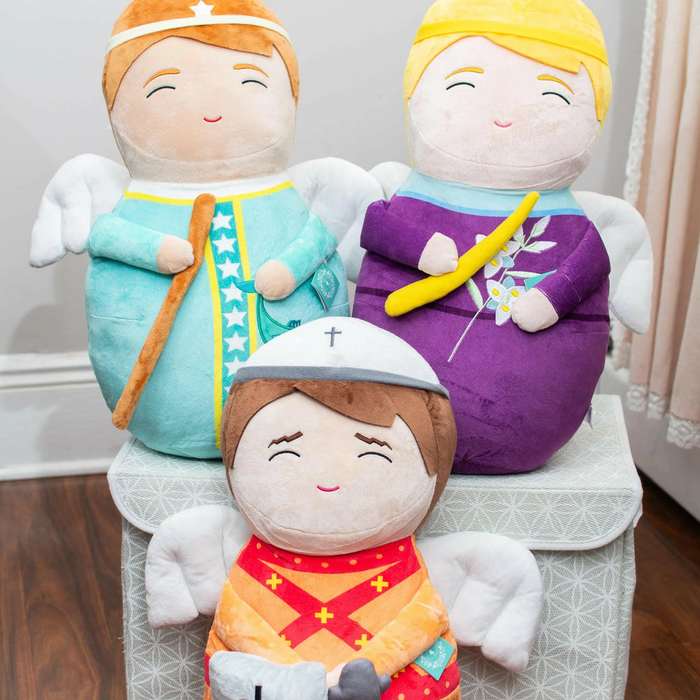 Jumbo St. Gabriel the Archangel Plush Doll - Shining Light Dolls