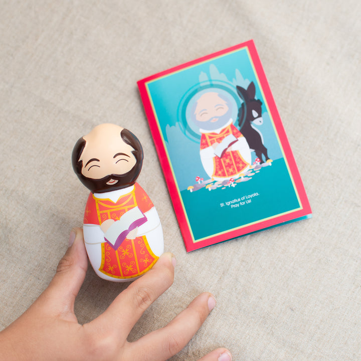 Saint Ignatius of Loyola Shining Light Doll