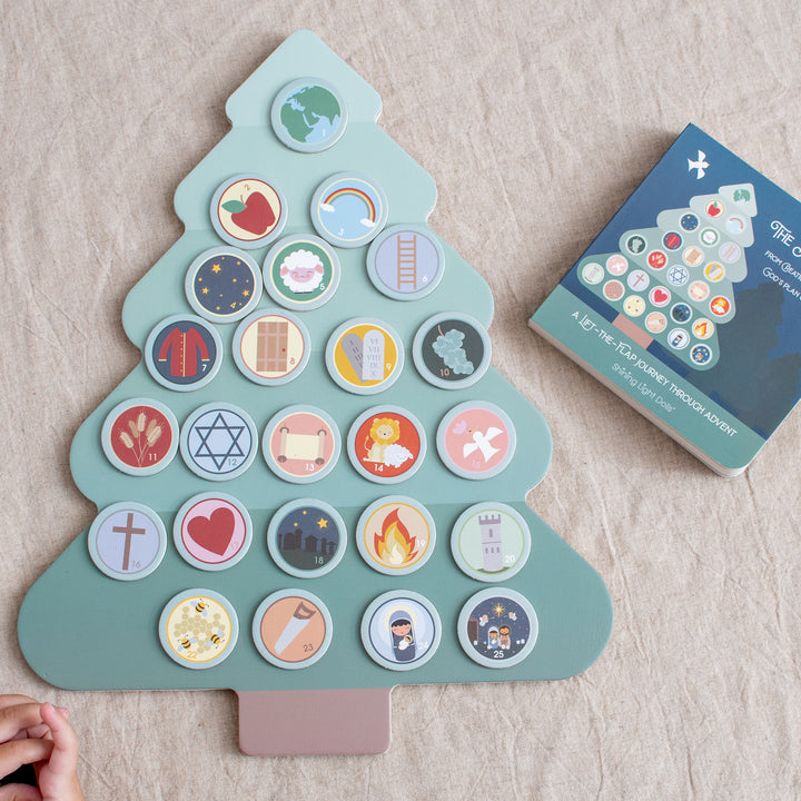 The Jesse Tree- Magnetic Tree and Book Bundle