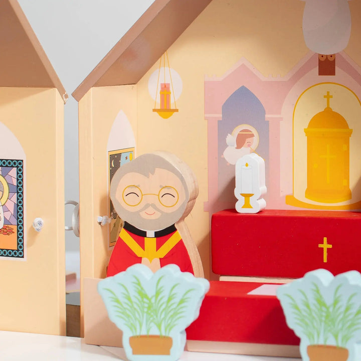 Seasonal Celebration Kit - Add-On for Wooden Church Playset Shining Light Dolls