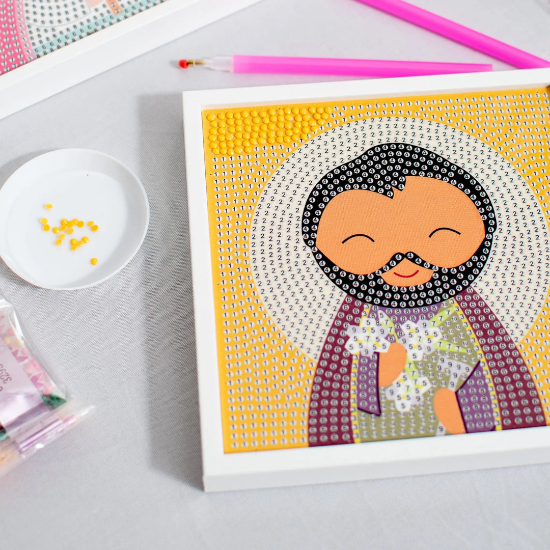 Gem Art Craft Kit St. Joseph Shining Light Dolls
